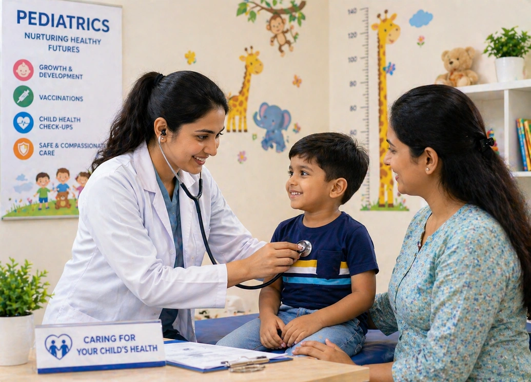 Paediatric consultation at Curolive Bellandur